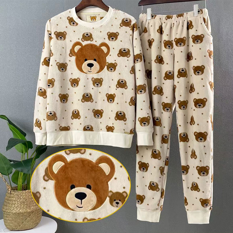 женские флисовые пижамы.1