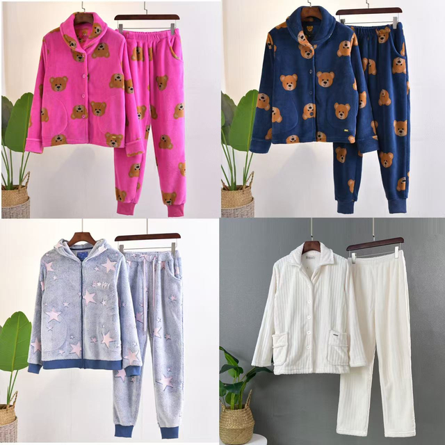 Сертифицированный Oeko-tex флисовый пижамный комплект с принтом в виде звезд и застежкой-молнией на манжетах