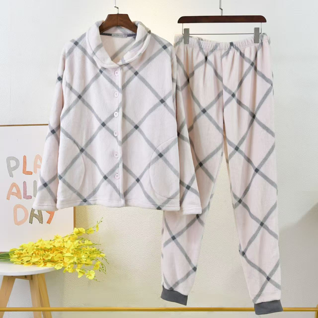 Плюшевые пижамные комплекты OEKO TEX Ультрамягкий воротник из шерпы