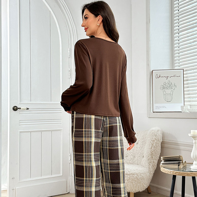 Индивидуальная пижама из матового флиса для женщин DTY для ночного отдыха для расслабляющих вечеров дома с принтом или сплошным цветом