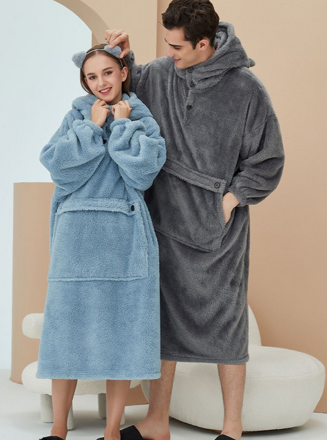 Негабаритная одежда для отдыха с флисовым капюшоном Ультрамягкая толстовка для мужчин и женщин